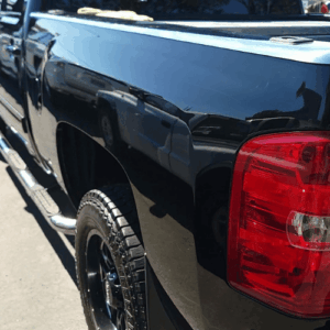 Truck exterior detailing by Ridley’s Auto Spa in Medford, Oregon